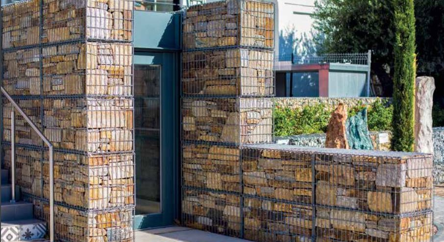 Gabion Stonebox - réalisation de murs décoratifs en treillis métallique soudé_2
