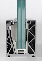 Garde-corps en verre - Logli Massimo S.p.A. - système DEFENDER_2