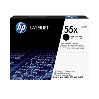 HP 55X toner LaserJet noir grande capacité authentique_2