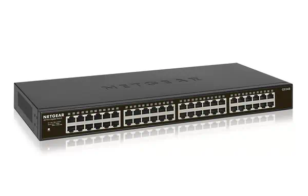 NETGEAR GS348 Non-géré Gigabit Ethernet (10/100/1000) 1U Noir_2