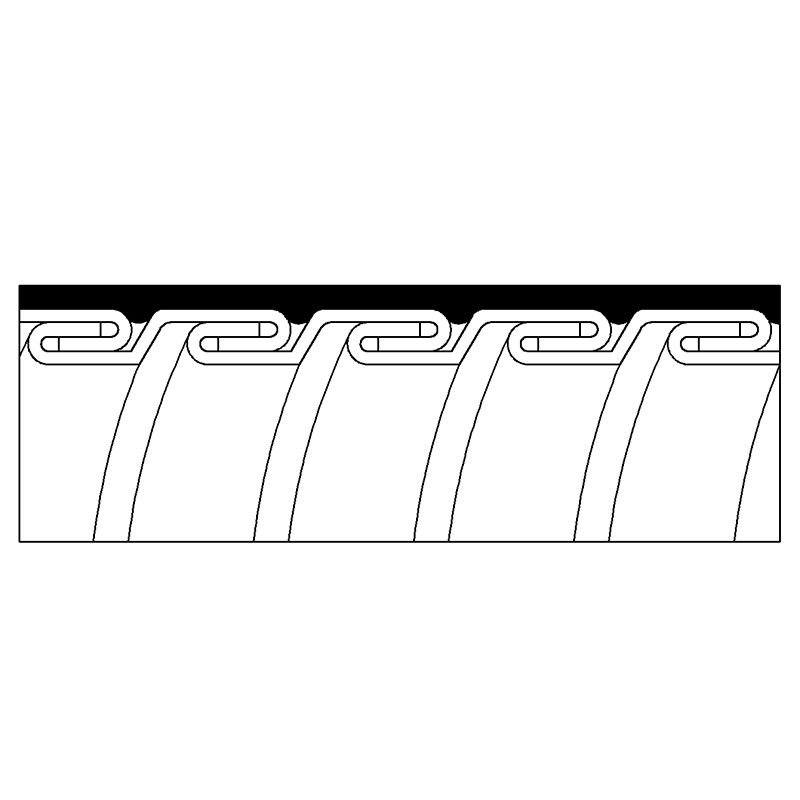 Pes23PVC Series - Flexible métallique Kaiflex en acier inoxydable avec PVC étanche et ignifuge_2