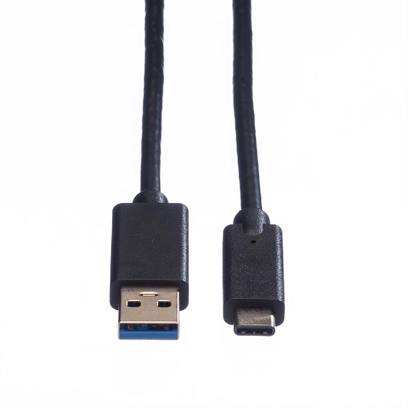 Roline câble usb 3.2 gen 1, a-c, m/m, noir, 1 m_2