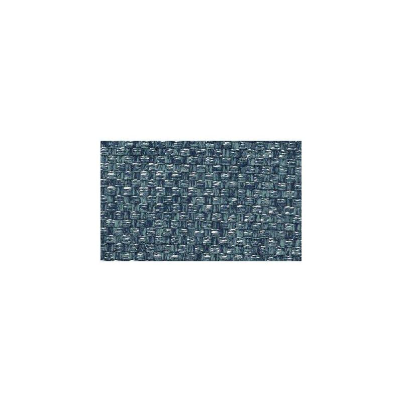 Canapé convertible Suède - 140cm ouverture express - Sommier à lattes Renatonisi - Matelas 16 cm tweed bleu_2