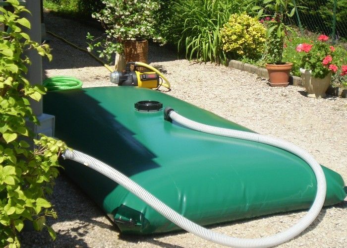 Citerne souple pour eau de pluie domestique - récupération écologique et économique_2