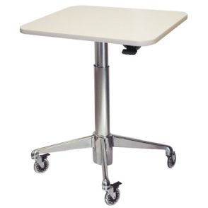 Laptop Education Table Cart H Class - Chariot informatique médical réglable en hauteur - ErgonoFlex - 18,14 kg_2