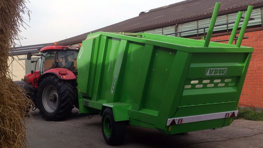 Mega pailleuse agricole - vdw - 3, 4 ou 5 ballots de paille_2