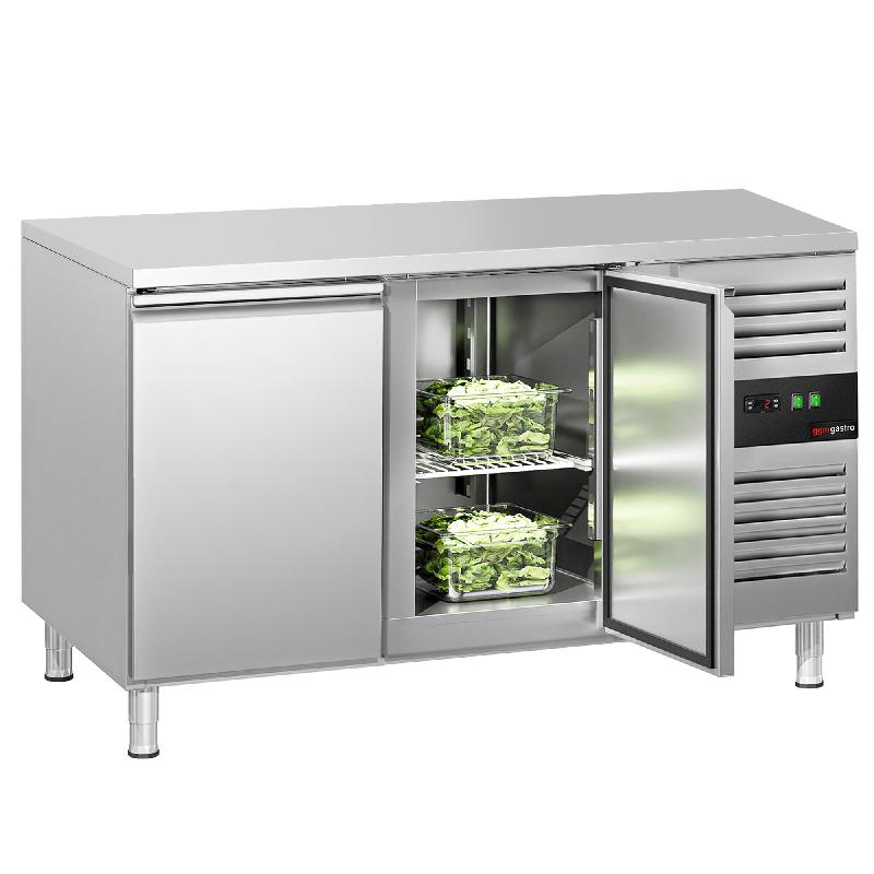 Table réfrigérée professionnelle 2 portes - Froid ventilé | GGM - KTS147ND_2