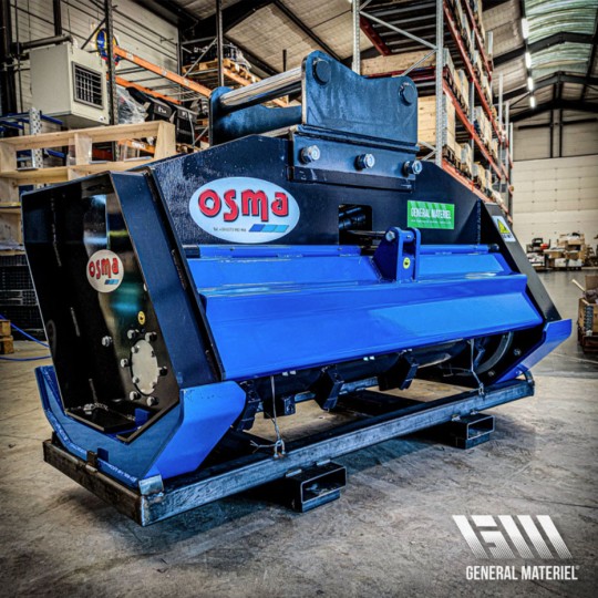 Broyeur forestier Série TFS - pour pelle 18 à 35 tonnes - diamètre de coupe jusqu'à 50 cm - OSMA_2
