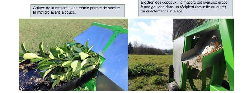 Broyeur de végétaux manuel - Fabrication française - Lame 300 mm en acier spécial - Réglable et pliable_2