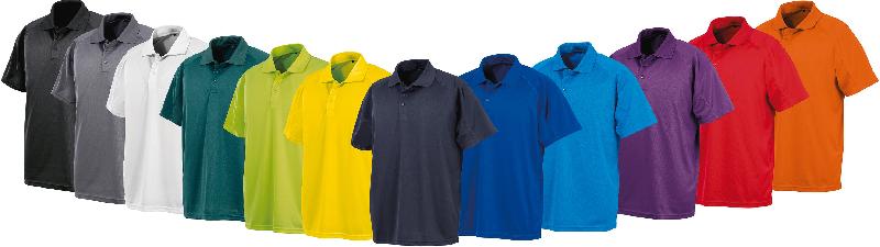 Polo performance Aircool - 100% polyester birdseye - Séchage rapide - Réf: S288X - Marque: Spiro_2