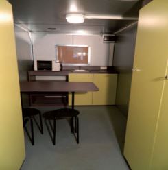 Roulotte de chantier isolé nu / 4.59 x 2.20 x 2.33 m_2