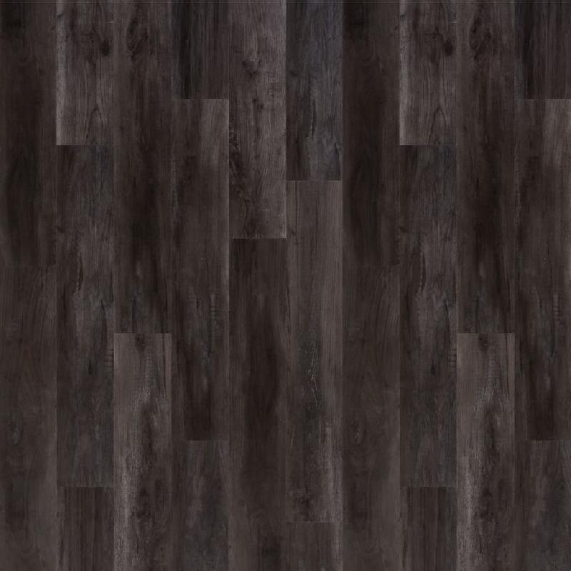 Wallart planches d'aspect de bois noir charbon 432700_2