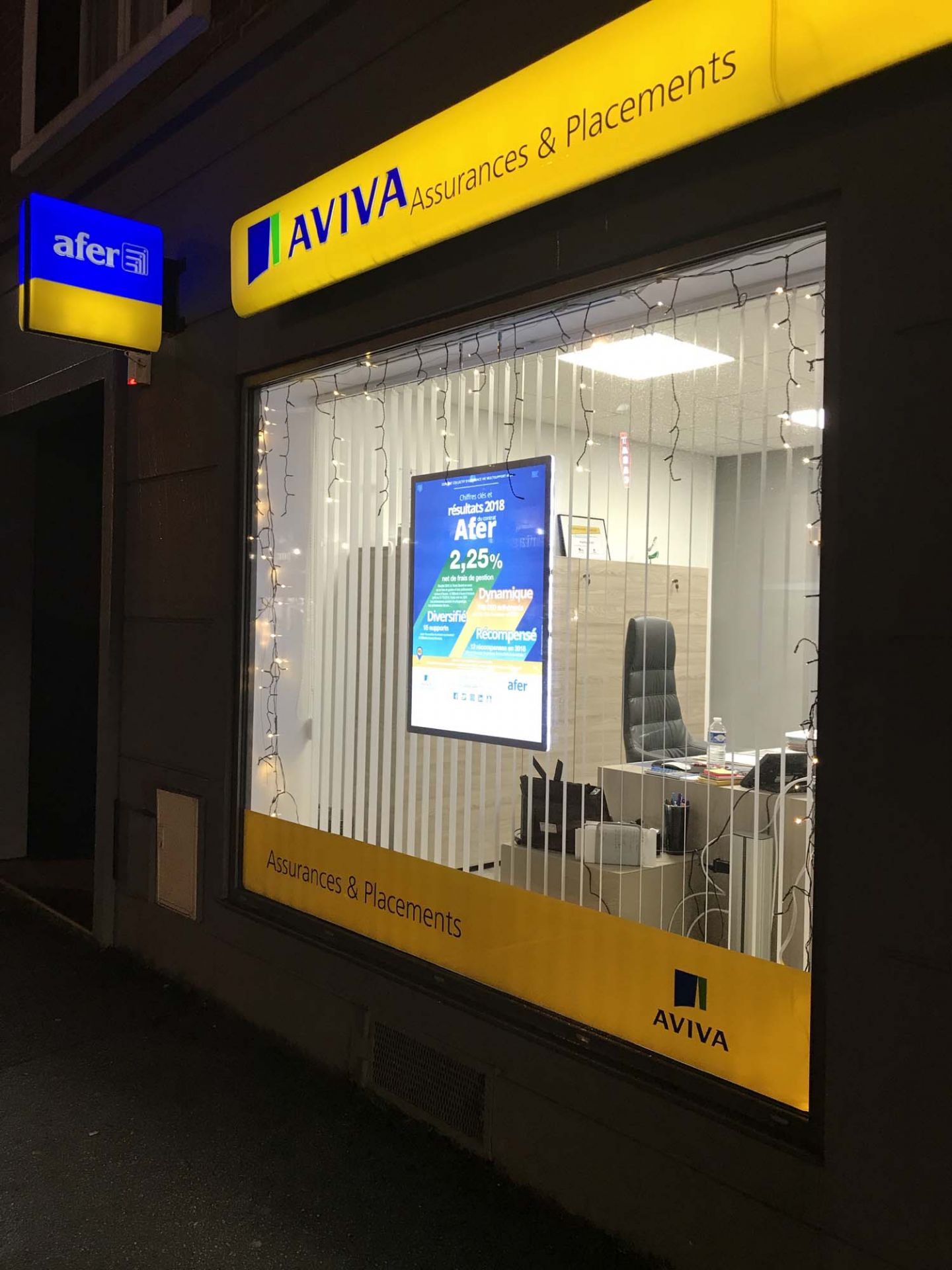 Porte affiche lumineux - LED recto/verso_2