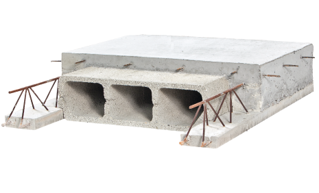 Poutrelle treillis en béton armé avec ou sans étai, destinée à la réalisation de planchers d'habitations et de vide sanitaires- Alkern_2