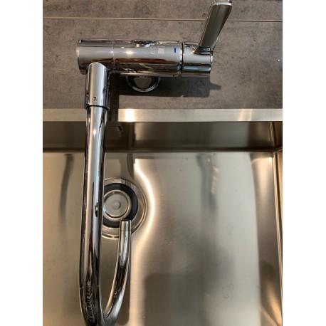 Robinet mitigeur d'évier 3 voies rabattable - haute qualité, certifications ACS, AENOR et NF, technologie EcoNature_2