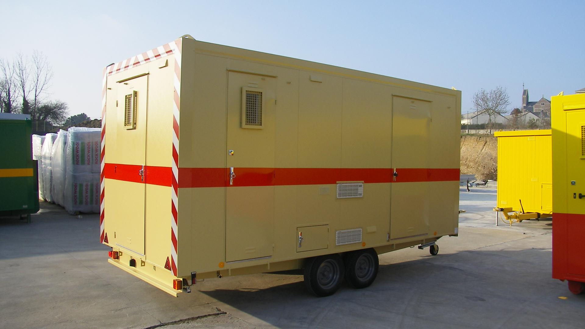 Roulotte de chantier mgr 40 / base-vie / 4 x 2.35 x 3.02 m_2
