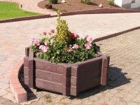 Vinca - Bacs à fleurs hexagonaux Hahn - Diamètre extérieur de 88 à 166 cm, hauteur ajustable_2