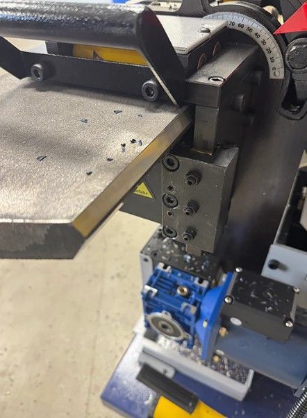 Chanfreineuse industrielle A311 - Fraisage automatique des bords de 0° à 90° - largeur du chanfrein maxi. 0 - 60 mm_2