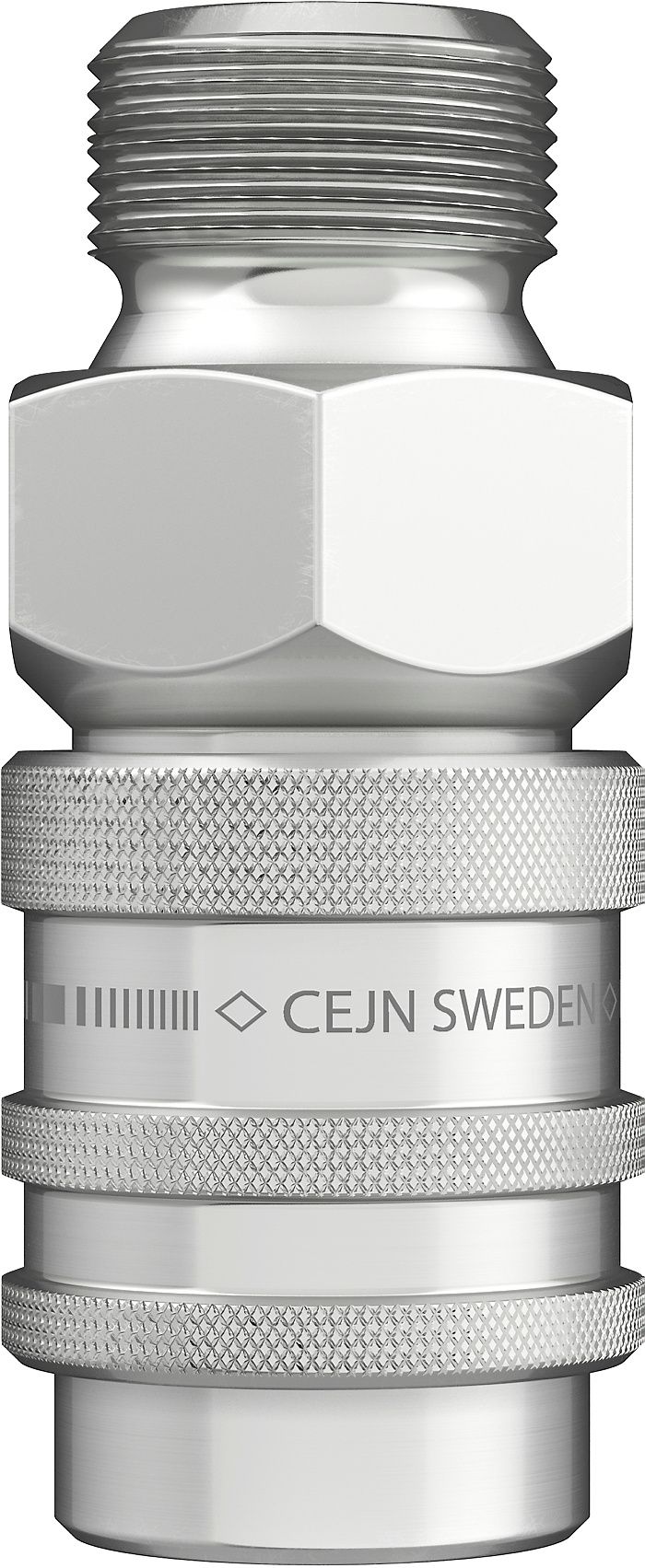 Séries 228 - Coupleur CEJN en laiton nickelé avec fonction de sécurité et débit d'air élevé_2