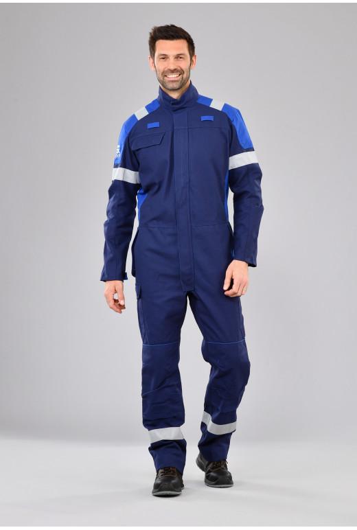 Combinaison multirisques ATEX Plus - Réf. 656*ATX - Multipoches, bandes rétroréfléchissantes ignifuges, normes EN ISO 11612 et EN 14404_2
