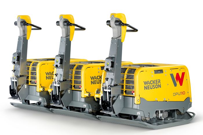 Jeu d'attelage plaque vibrante réversible - wacker neuson - force centrifuge 330 kn_2