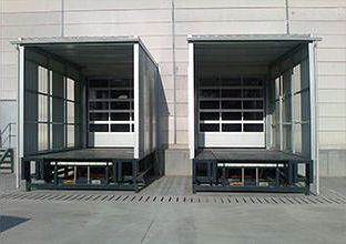 Niveleur de quai RH2 - Inkema - lèvre télescopique 500 mm - précision et isolation thermique_2