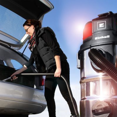 Te-vc 2340 SA - Aspirateur eau et poussière Einhell - Cuve inox 40L - ECO Power silencieux et performant_2