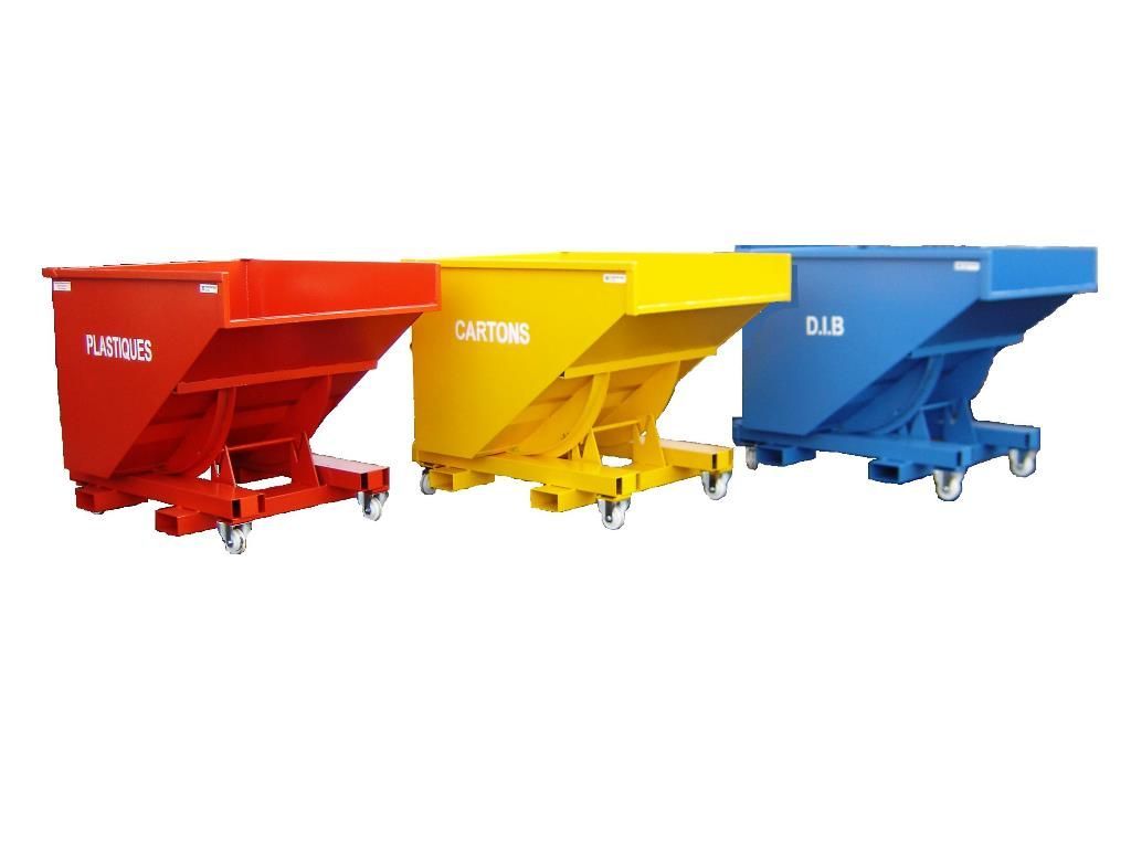 Benne basculante automatique - type BBA - robuste et fiable avec commande d'ouverture sécurisée_2