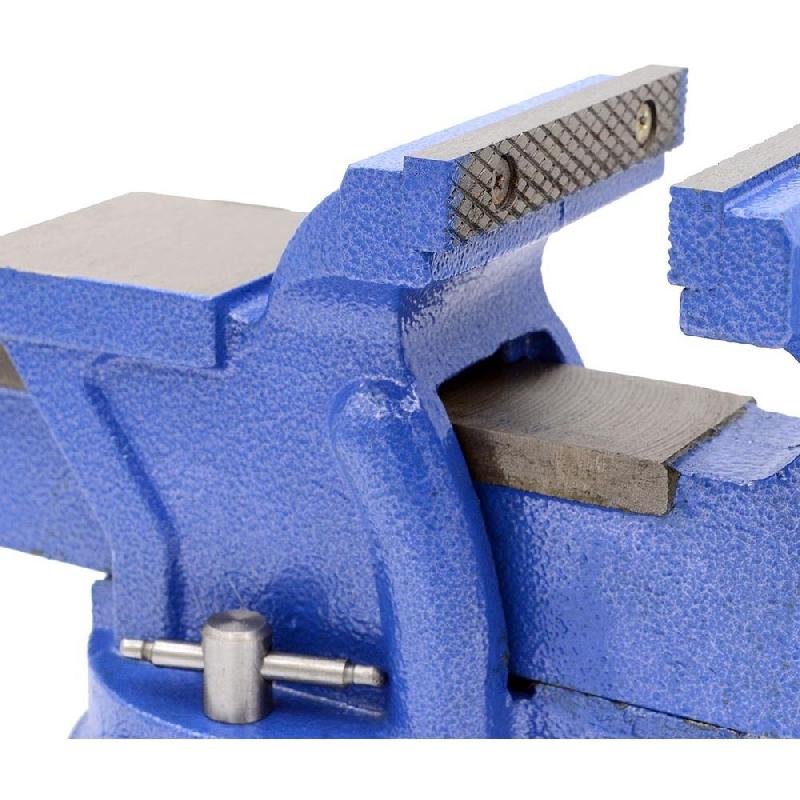 Etau d'établi avec base tournante - 150 mm - Référence 206104_2