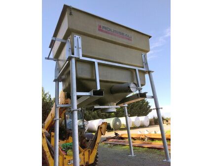 Trémie mobile de stockage de granulés sortie Ø320 - Trémie'Box_2