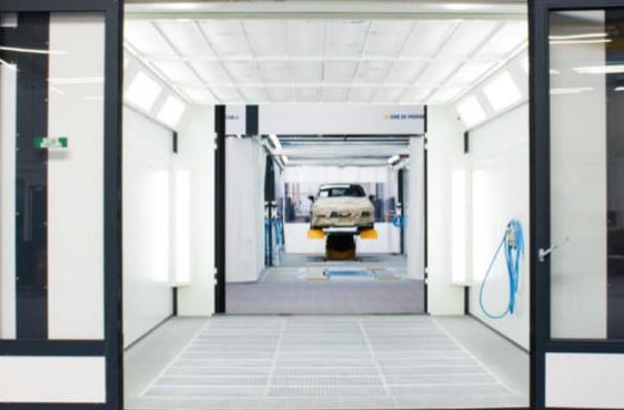 Amiral Blue Line - Cabine de peinture WEINMANN - vitesse d'air 0,4m/s - Économie d'énergie et productivité_2