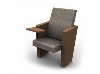 Fauteuil moderne, sophistiqué pour auditorium - Revêtement en simili cuir / cuir - sarl clp vibrato_2
