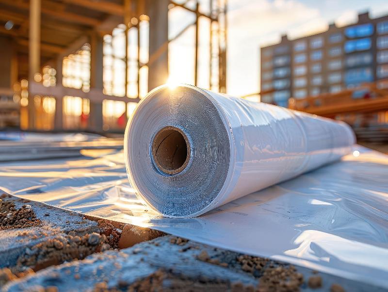 Film polyéthylène basse densité de protection - 512019 – Recyclé 150µ - Largeur : 1500 x 2 mm - Longueur : 110 m_2