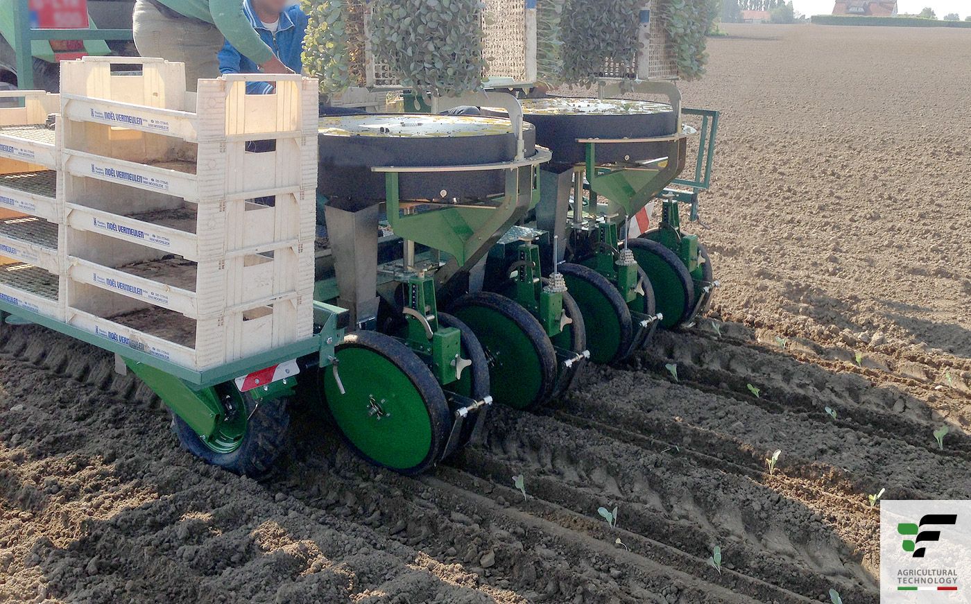 Iper-Duplex - Planteuse semiautomatique Fedelemario - Distance réglable 60 à 120 cm_2