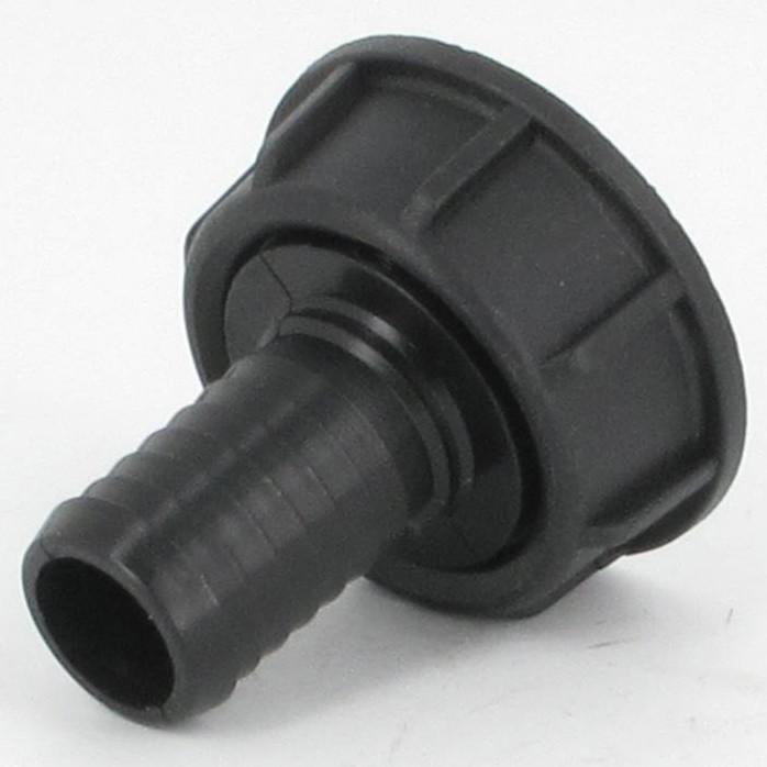 Raccord annelé - Droit - avec écrou - F 1