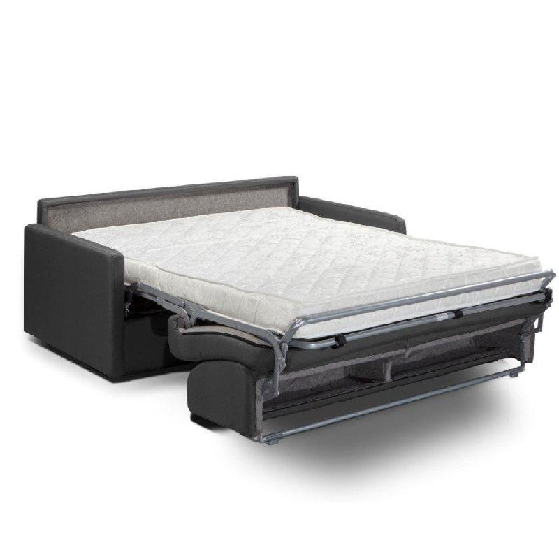 Canapé convertible Paradiso Express 120cm - Matelas 14cm - Gris anthracite - Fabrication italienne_2
