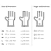 Gants alimentaires en vinyle non poudrés bleus - Vogue - 100 pièces - Protection légère et sans latex_2