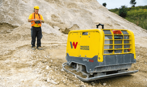 Plaque vibrante réversible DPU110r - télécommande infrarouge, haute performance, 2 largeurs disponibles_2