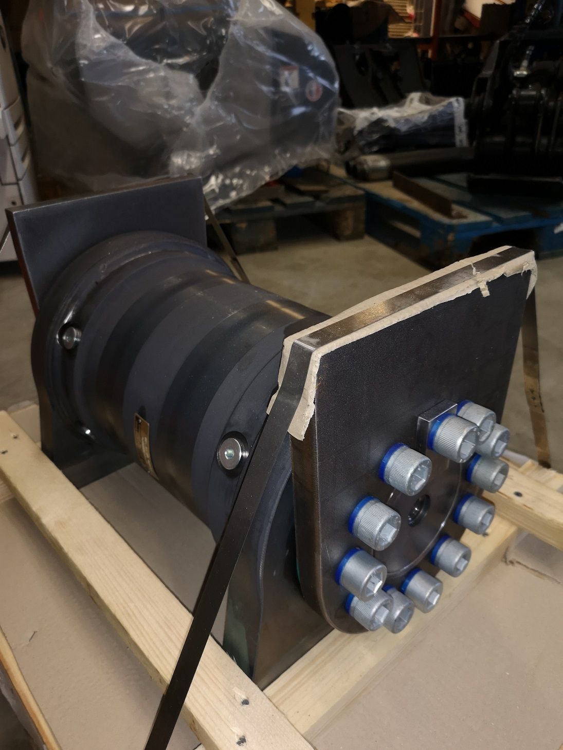 Moteur d'inclinaison fabriqué en Allemagne pour pelles