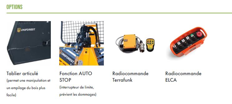 Treuil forestier 85 GF Uniforest - 8.5T professionnel adaptable avant/arrière tracteur 100Cv - Série G robuste et intelligente_2
