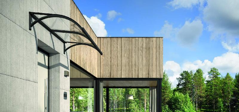 Classica - Marquise en aluminium et polycarbonate pour fenêtres et portes - Vitrum Mioni Srl_2