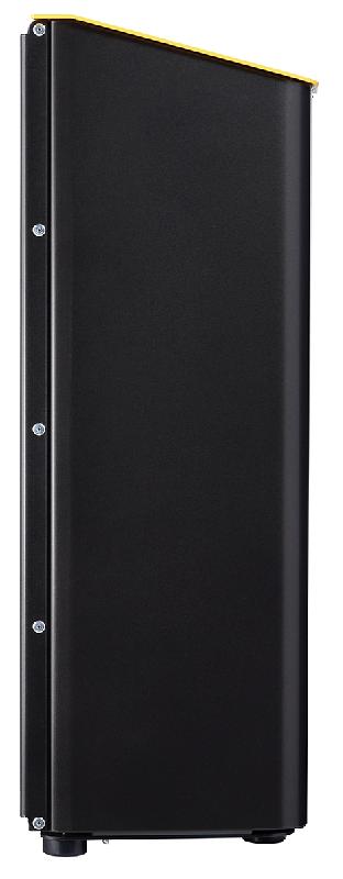 KOLOTRI Corbeille de tri sélectif à poser ou fixer 80L - Fabrication française - Aluminium poudré anti-UV_2