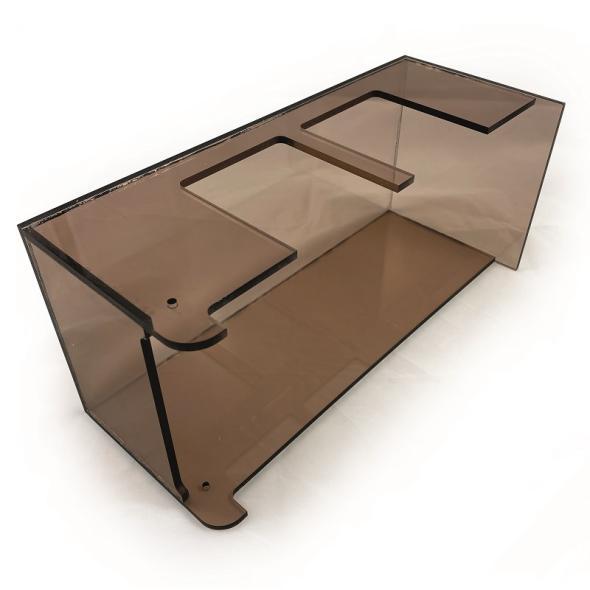 Carter de protection plastique sur mesure - polycarbonate teinté ou incolore_2