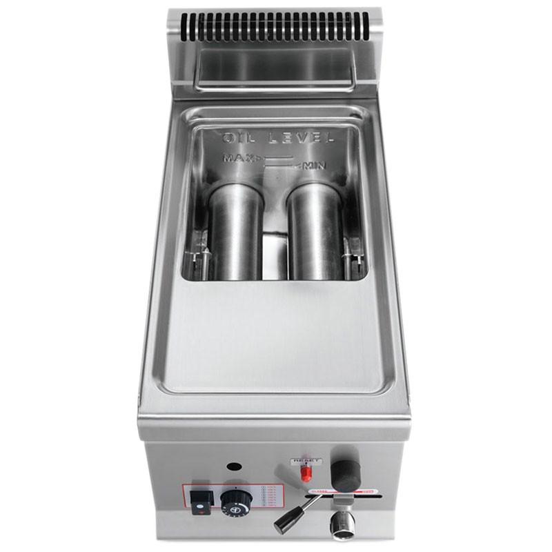 Friteuse à gaz professionnelle 8 litres sur meuble_2
