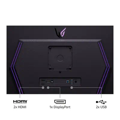 LG 27GS95QE-B écran plat de PC 67,3 cm (26.5