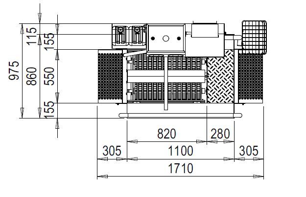 Sas Hygiène avec module de nettoyage des semelles et contrôle d'entrée - ECO Compact III_2
