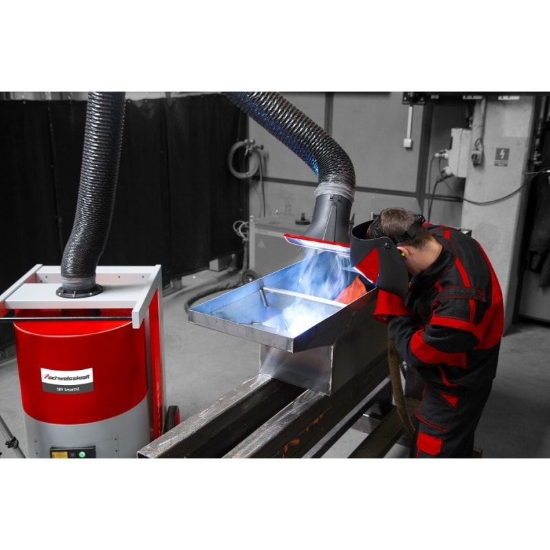 Aspirateur de fumées de soudure Schweisskraft SRF SmartFil - 1800031 - Compact et performant avec bras d'aspiration 3 m_2