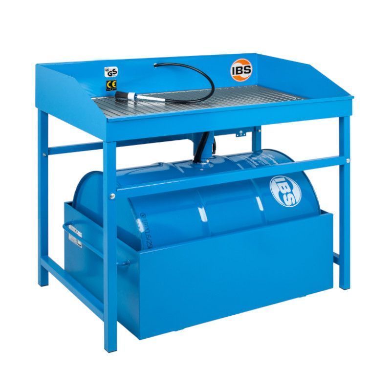 Fontaine manuelle solvant - M 250 kg de charge - Dimensions 1145x670x1050 mm - Raccord sur fût 200L_2