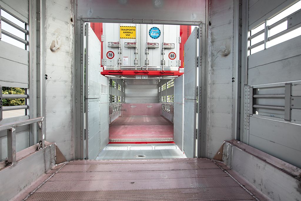 Bétaillère Carrozzeria Pezzaioli avec installation de ventilation automatique