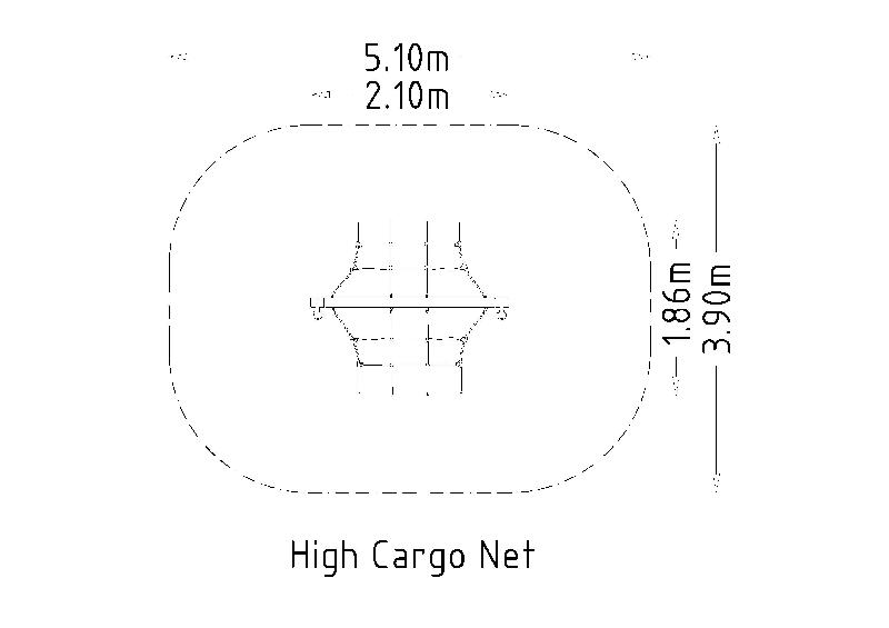 Jeu de grimpe en robinier - réf 8061272 - Hags - tranche d'âge 3 à 12 ans - 22 m² de zone de sécurité_2